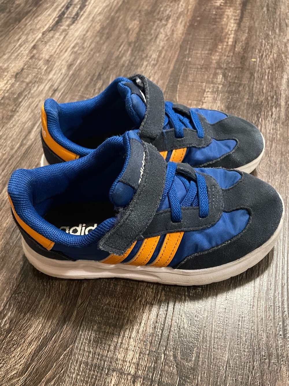 Adidas Blue/ Gold Sneakers 10